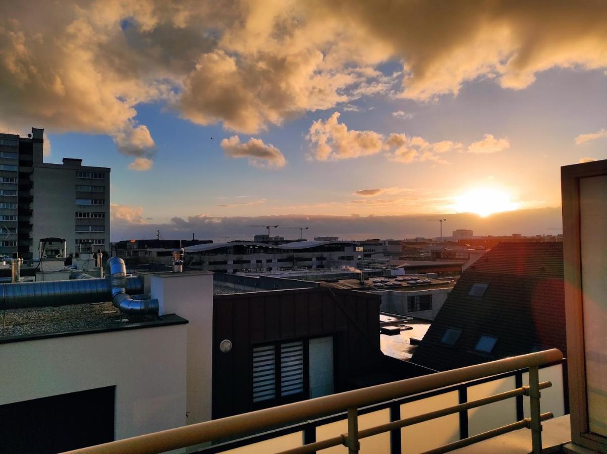 Appartement Terrasse Sud Dernier Etage + Parking Le Havre Kültér fotó